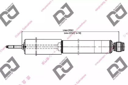 Амортизатор DJ PARTS DS1174GT